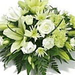 Arrangement of Roses Lilies & Mixed Flowers