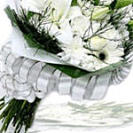 Funeral Bunch of Light Coloured Lilies & Gerberas