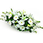 Funeral Spray of Gerberas Lilies & Mixed Flowers