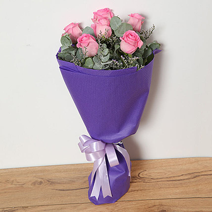 Bouquet Of Pink Roses JD