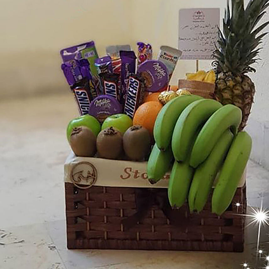 Fruits N Chocolate Basket