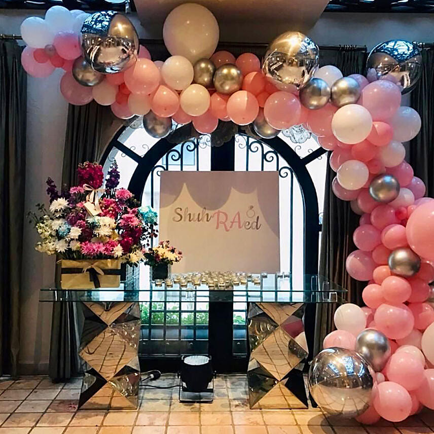 Special Celebration Balloon Arch