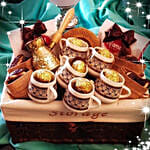 Coffee N Ferrero Rocher Basket