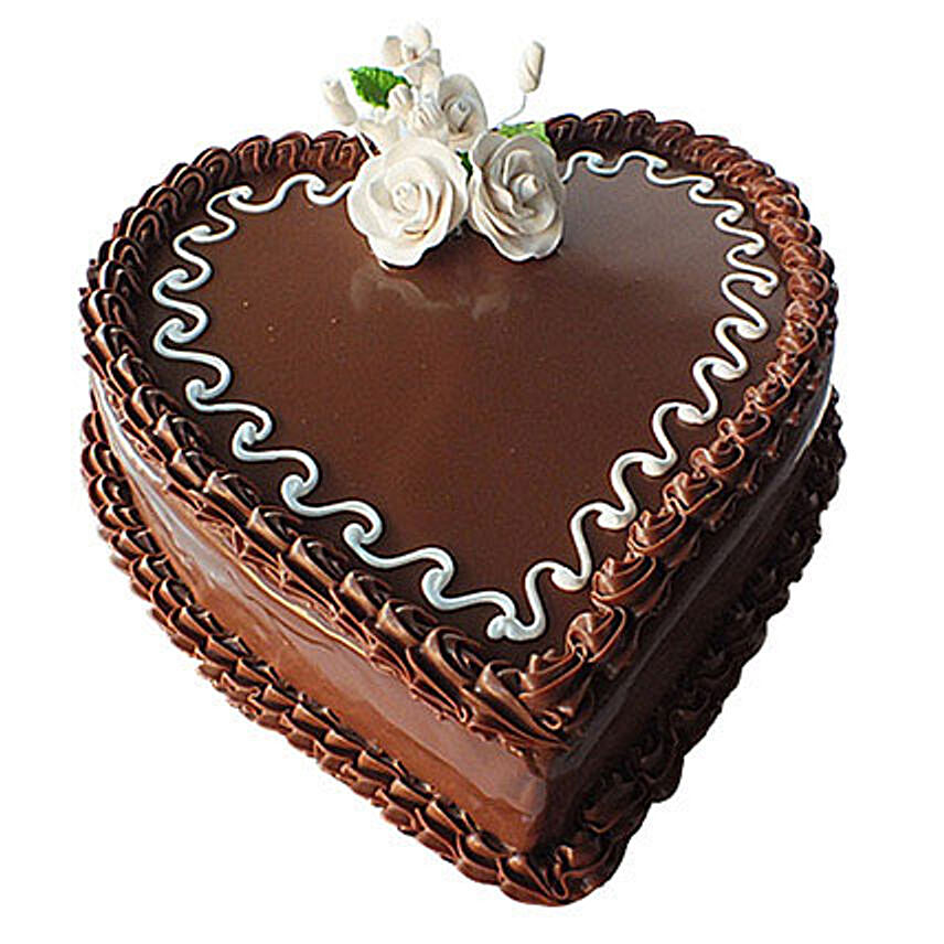 Choco Heart Cake KT