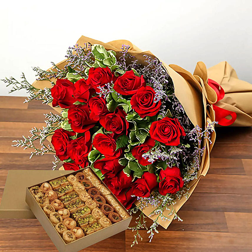 Sweet Rosy Surprise Gift Hamper 1 Kg