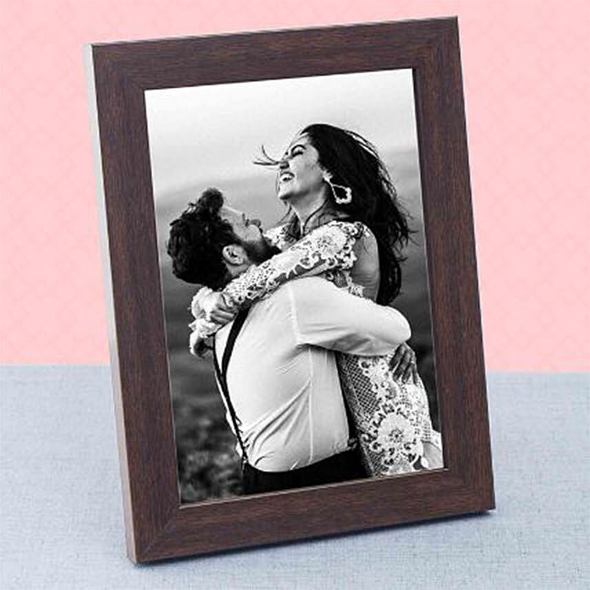 Wooden Table Top Photo Frame