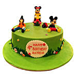 Mickey And Family Cake