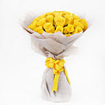 35 Yellow Roses Bouquet