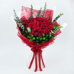 50 Red Roses Beauty