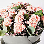 Peaceful Pink Carnations Bouquet
