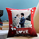 Personalised Anniversary Love Cushion