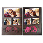 Personalised Led Lights Love Photo Frame