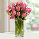 Pink Tulips Arrangement KT