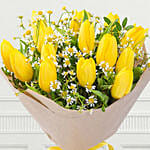 Yellow Tulips Bouquet