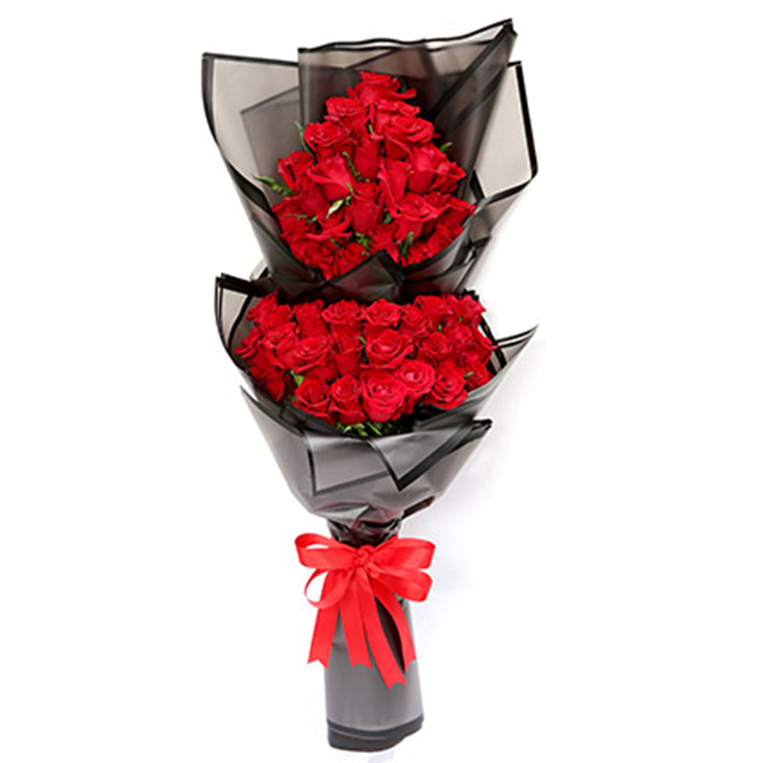 Prettiest 50 Red Roses Bouquet Delivery in Singapore FNP SG