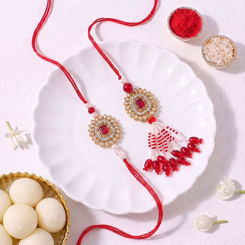Bhaiya Bhabhi AD Rakhi with Rasgulla