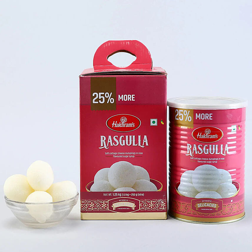 Divine Blessing Om and Shivling Rakhi Duo with Rasgulla