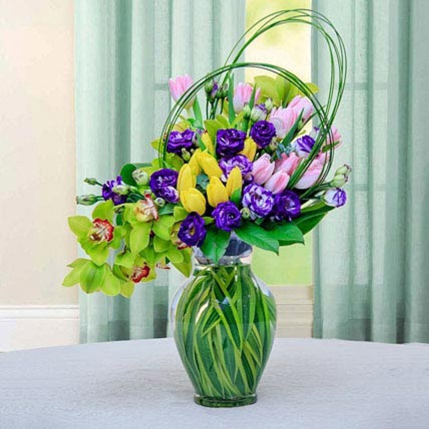 Colourful Flower Arrangement