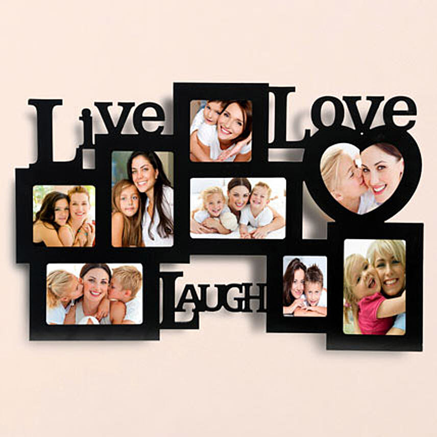 Live Love Laugh Photo Frame