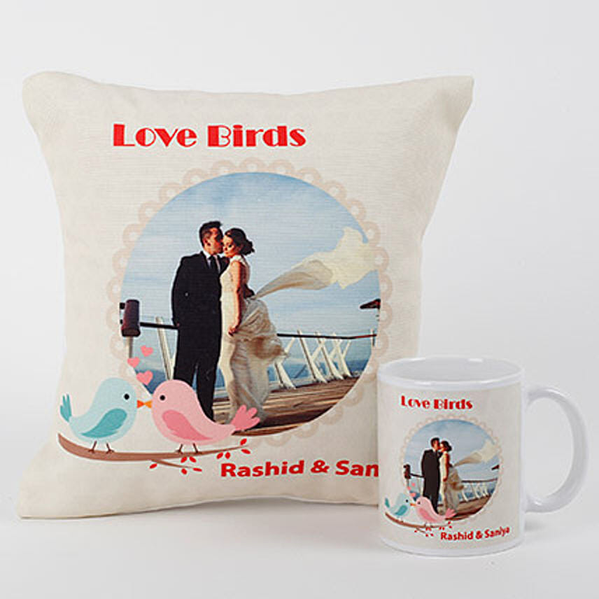 Love Birds Personalized Combo