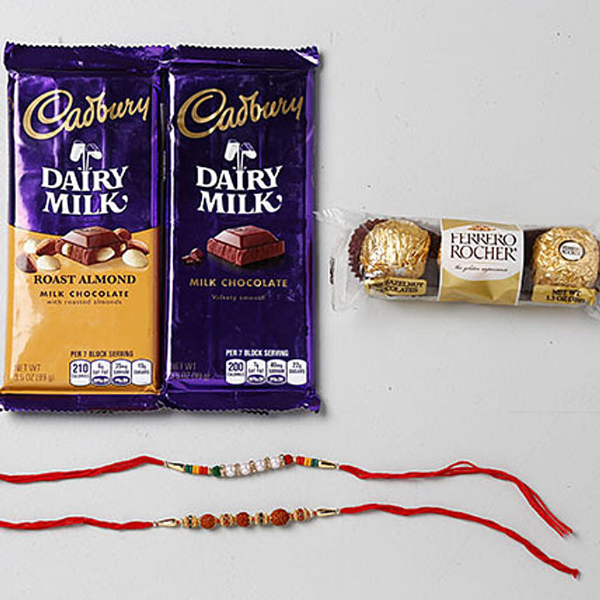 Chocolaty Rakhi Set of Two