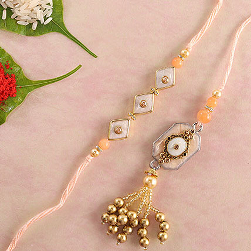 Stunning Lumba Rakhi Set