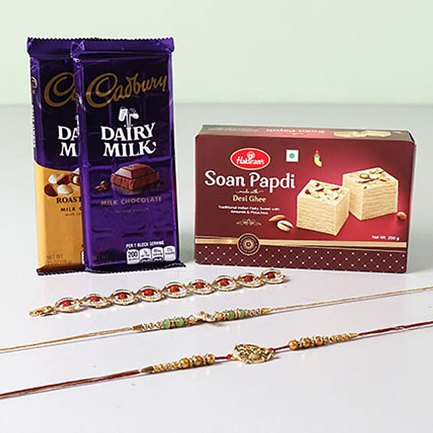 Sweet And Chocolaty Rakhi Celebration