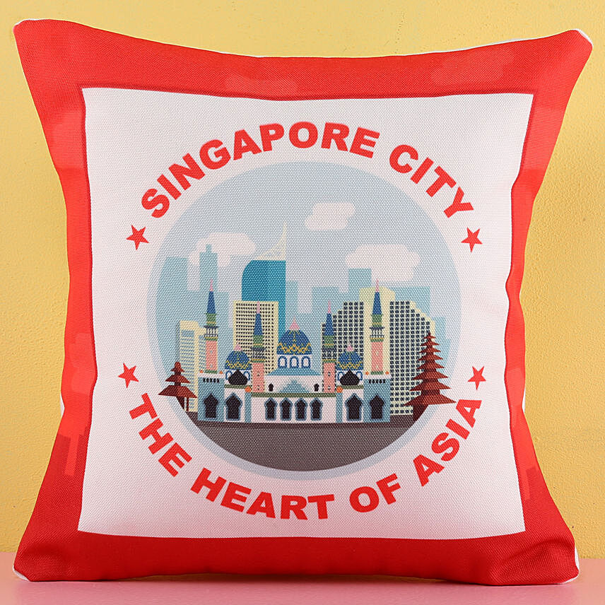 Heart of Asia Singapore Cushion