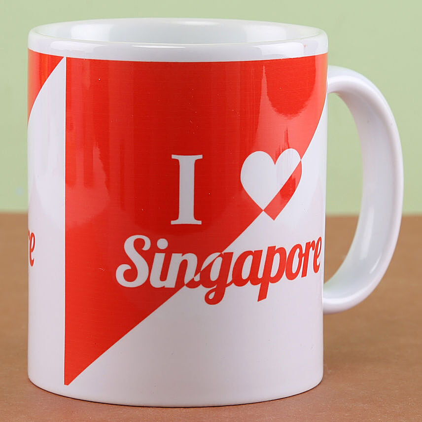I Heart Singapore Ceramic Mug