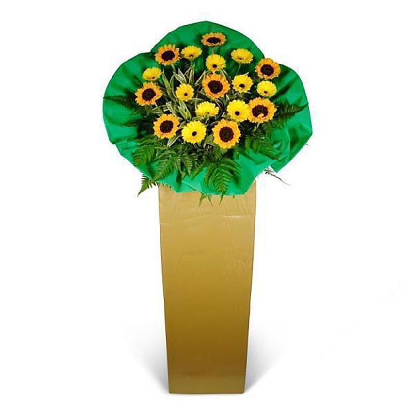 Sunflower and Gerbera Stand