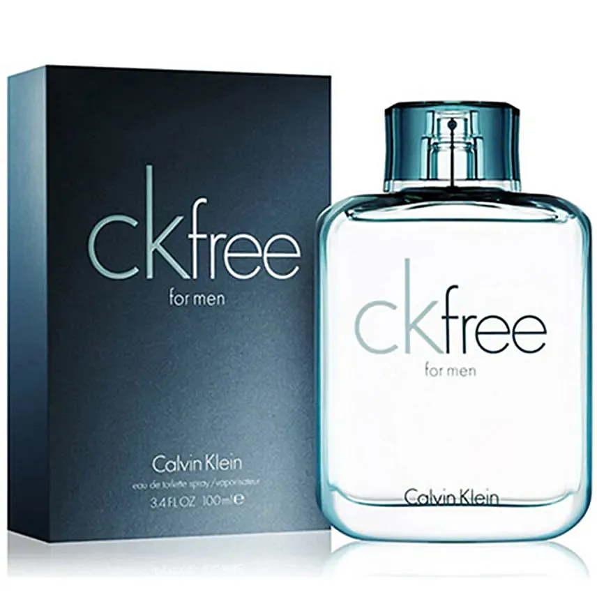 100 Ml Ck Free For Men Edt By Calvin Klein