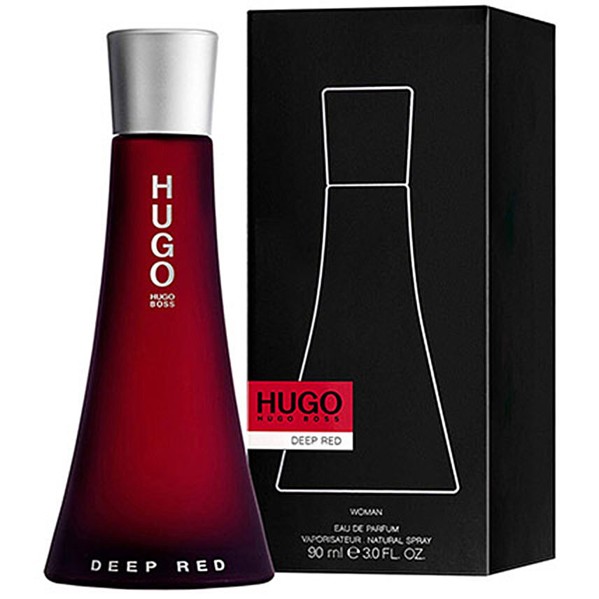 Deep Red By Hugo Boss For Women 90 Ml