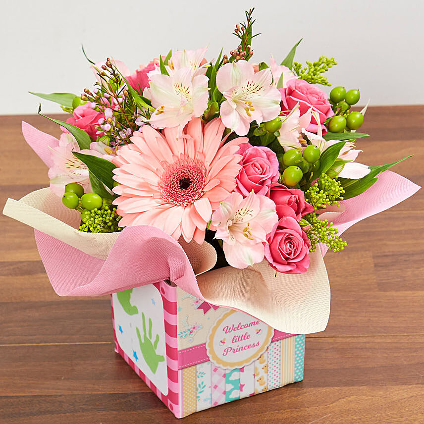 Ravishing Arrangement Of Pink Flowers