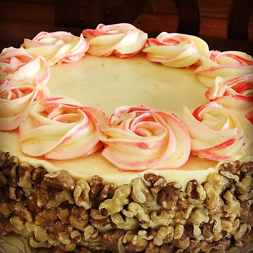 Nutty Cream Cheese Lemon Cake 6 inches