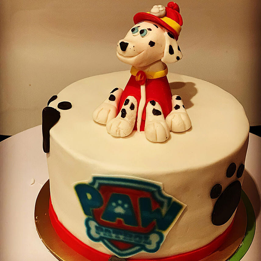 Paw Patrol Marshall Chocolate Cake 6 inches