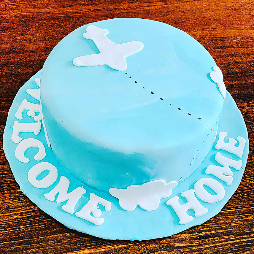 Welcome Home Chocolate Cake 8 inches Eggless