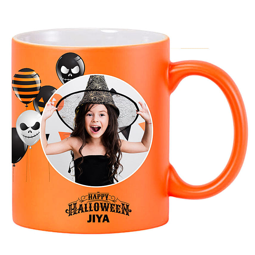 Halloween Wishes Personalised Mug