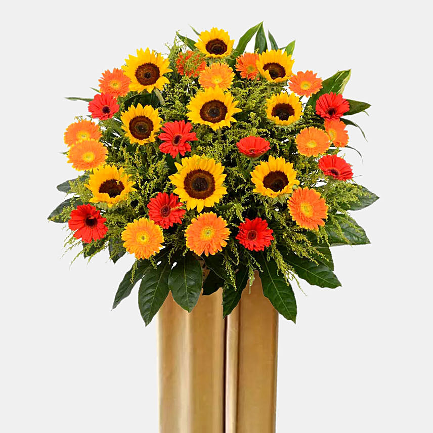 Beaming Ray of Floral Arrangement