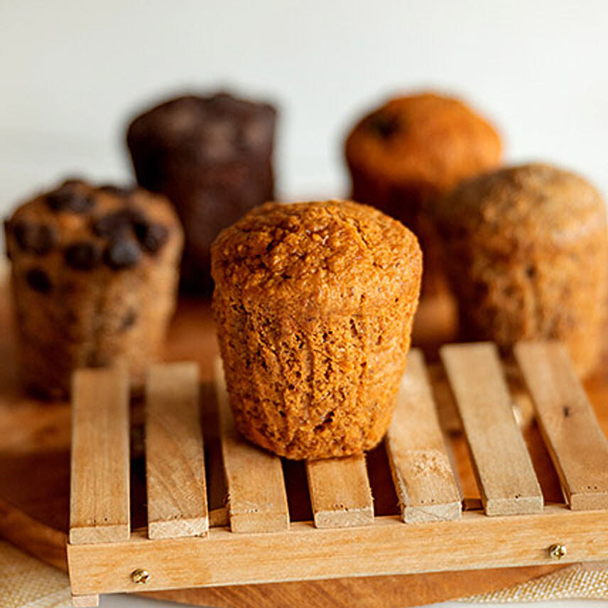 Wholemeal Carrot Spice Muffin