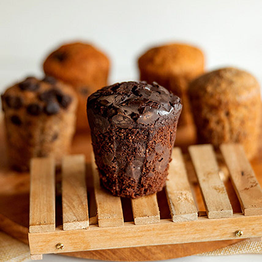 Wholemeal Chocolate Chip Muffin