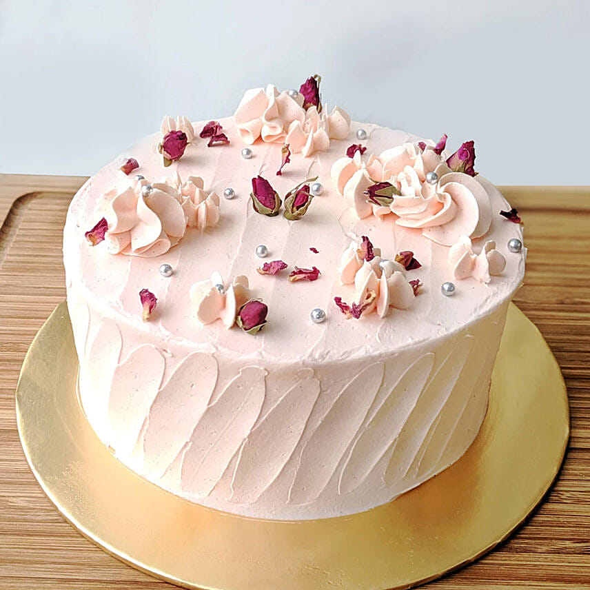 Lychee Rose Cake- 8 Inches