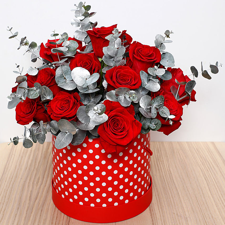 Beautiful Red Roses Box