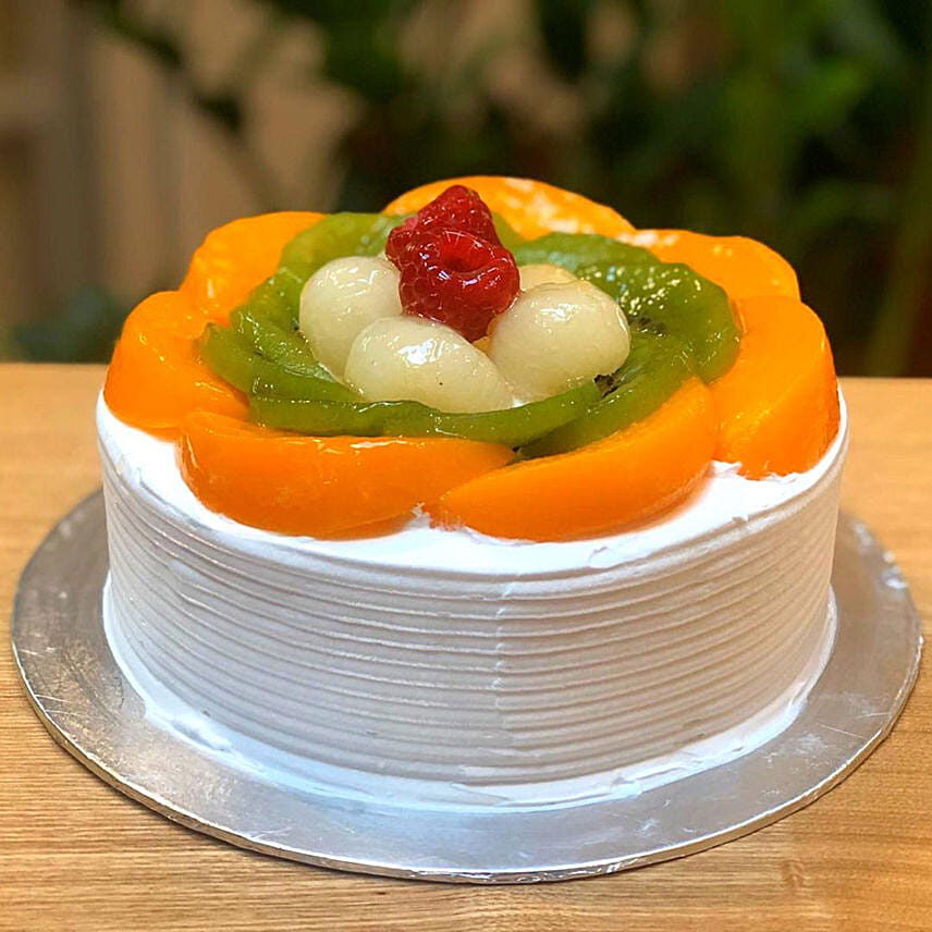 Fresh Mango Passion mousse cake