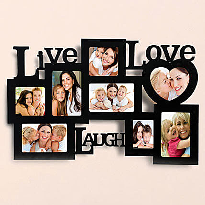 Personalized Live Love Laugh Frames