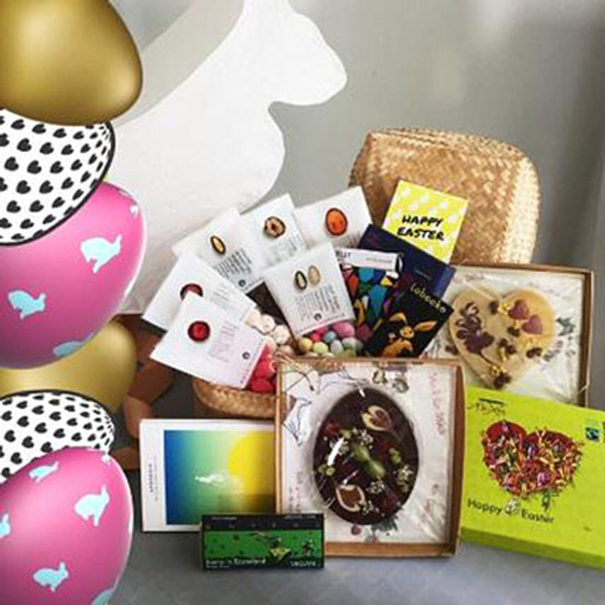 Easter Chocolate Basket Delivery in Singapore FNP SG