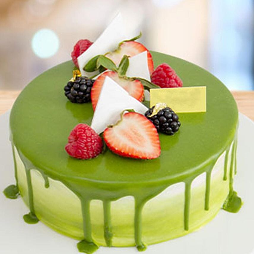 Matcha Emerald Cake 5 inches