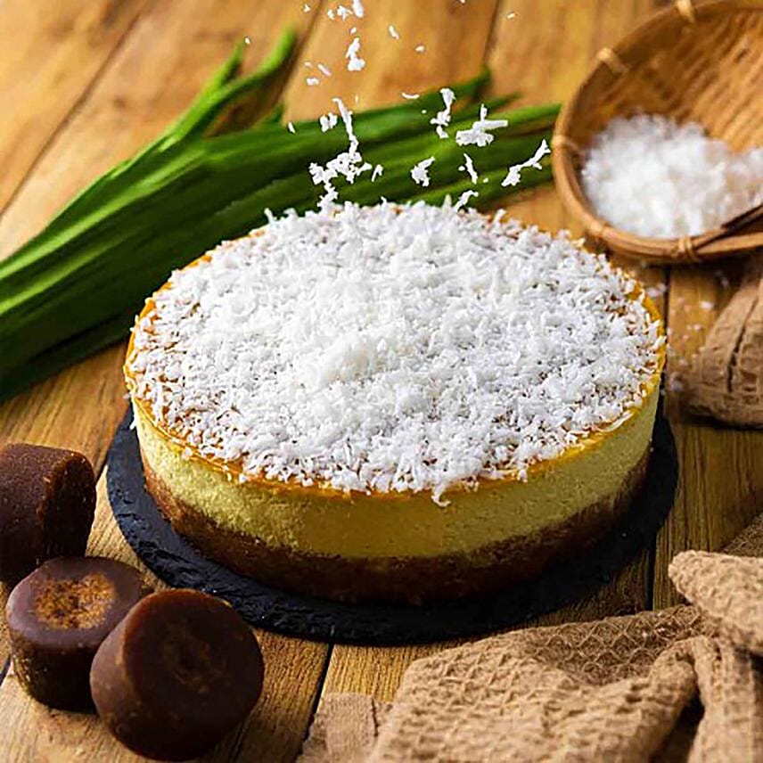 Pandan Gula Melaka Cheesecake