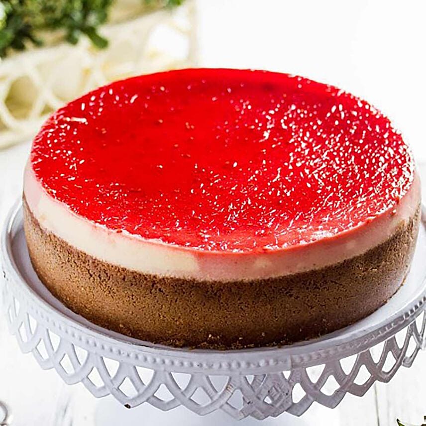 Tempting Strawberry Cheesecake