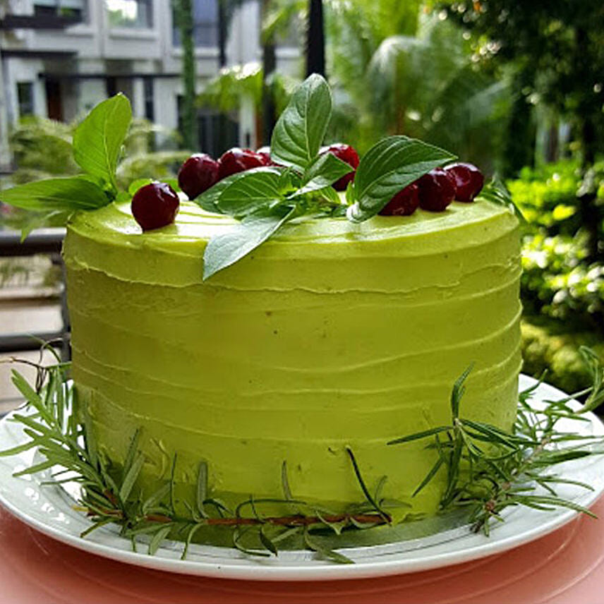 Buttercream Berries Chocolate Cake