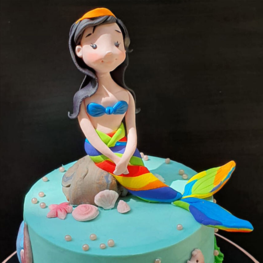 Chocolate Mermaid Cake